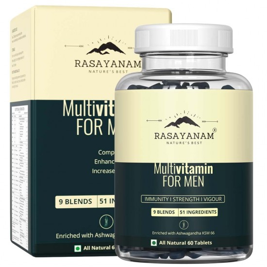 Rasayanam Multivitamins for men 60 tablets Rasayanam Multivitamins for men 60 tablets